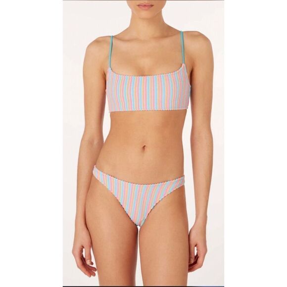 Triangl Swimwear Multicolor Striped Bikini - Picture 1 of 5